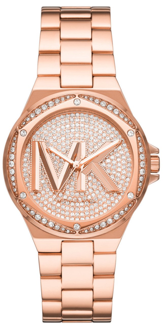 タグ付き♥♥ 腕時計MK7230 37mmMichael Korsマイケルコース Michael Kors Lennox Three Hand Rose Gold Dial Rose Gold Steel Strap Wa