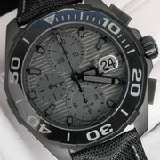 Tag Heuer Aquaracer Titanium Grey Dial Watch for Men - CAY218B.FC6370
