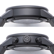 Tag Heuer Carrera Automatic Chronograph Black Dial Black Rubber Strap Watch for Men - CBG2A90.FT6173