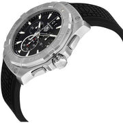 Tag Heuer Aquaracer Chronograph Black Dial Black Rubber Strap Watch for Men - CAY1110.FT6041