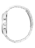 Hugo Boss Pioneer Chronograph Blue Dial Silver Steel Strap Watch for Men - 1513713