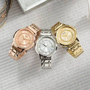 Guess Montauk Silver Dial Stainless Steel Watch For Women - W0933L1