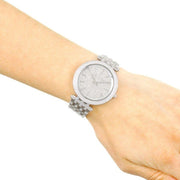Michael Kors Darci Silver Dial Silver Steel Strap Watch for Women - MK3437