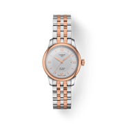 Tissot T Classic Le Locle Automatic Silver Dial Two Tone Steel Strap Watch For Women - T006.207.22.038.00
