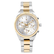 Maserati Competizione Chronograph Quartz Silver Dial Watch For Men - R8853100021