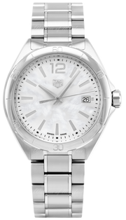 Tag Heuer Formula 1 Mother of Pearl White Dial Silver Steel Strap Watch for Women - WBJ1318.BA0666