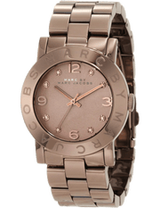 Marc Jacobs Amy Brown Dial Brown Steel Strap Watch for Women - MBM3119