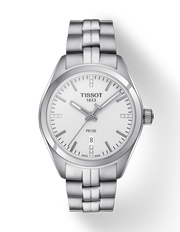 Tissot T Classic PR 100 Lady Silver Dial Watch For Women - T101.210.11.036.00