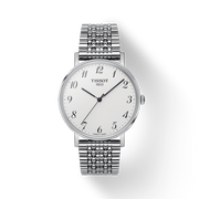 Tissot Everytime Desire Medium Silver Dial Silver Mesh Bracelet Watch For Men - T109.410.11.032.00