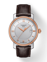 Tissot T Classic Bridgeport Silver Dial Watch For Men - T097.410.26.038.00