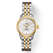Tissot Le Locle Automatic Small Lady White Dial Two Tone Steel Strap Watch For Women - T41.2.183.34