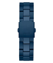 Guess Axle Multifunction Navy Blue Dial Blue Steel Strap Watch For Men - GW0488G4