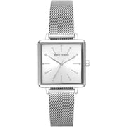 Armani Exchange Lola Quartz Silver Dial Silver Mesh Strap Watch For Women - AX5800