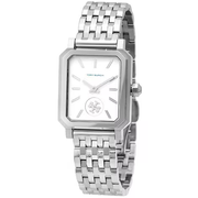 Tory Burch Robinson White Dial Silver Steel Strap Watch for Women - TBW1510