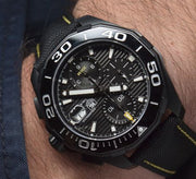 Tag Heuer Aquaracer PVD Black Dial Watch for Men - CAY218A.FC6361