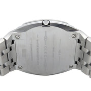 Gucci 25H Quartz Silver Dial Silver Steel Strap Watch For Women - YA163402