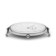 Daniel Wellington Classic Southampton White Dial Three Tone Nylon Strap Watch For Women - DW00100050