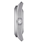 Tissot Gentleman Powermatic 80 Silicium Green Dial Silver Steel Strap Watch For Men - T127.407.11.091.01