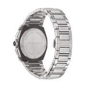 Salvatore Ferragamo Sapphire Chrono Blue Dial Silver Steel Strap Watch for Men - SFME01123
