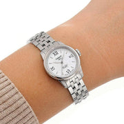 Tissot Le Locle Small Automatic Silver Dial Silver Steel Strap Watch For Women - T41.1.183.33