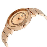 Guess Montauk Rose Gold Dial Rose Gold Steel Strap Watch For Women - W0933L3