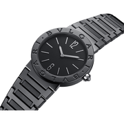 Bvlgari Bvlgari Lady Black Dial Black Steel Strap Watch for Women - BVLGARI103557