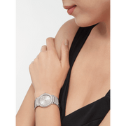 Bvlgari Bvlgari Bvlgari Lady Diamonds Silver Dial Silver Steel Strap Watch for Women - BVLGARI103696