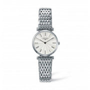 Longines La Grande Classique White Dial Silver Steel Strap Watch for Women - L4.209.4.71.6