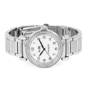Coach Madison White Dial Silver Steel Strap Watch for Women - 14502396