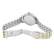 Coach Delancey Slim White Dial Two Tone Steel Strap Watch for Women - 14502784