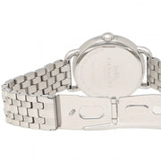 Coach Delancey White Dial Silver Steel Strap Watch for Women - 14502810