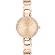 Coach Park Signature Rose Gold Dial Rose Gold Steel Strap Watch for Women - 14503172