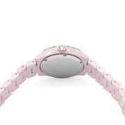 Coach Preston Pink Dial Pink Steel Strap Watch for Women - 14503465