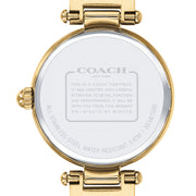 Coach Park Blue Dial Gold Steel Strap Watch for Women - 14503225