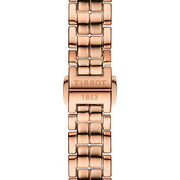 Tissot T Lady Flamingo Mother of Pearl Dial Rose Gold Steel Strap Watch For Women - T094.210.33.111.01