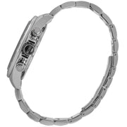 Hugo Boss Ikon Chronograph Blue Dial Silver Steel Strap Watch for Men - 1512963