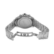 Hugo Boss Ikon Chronograph Silver Dial Silver Steel Strap Watch for Men - 1512964