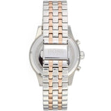 Hugo Boss Jet Chronograph Silver Dial Two Tone Steel Strap Watch for Men - 1513385