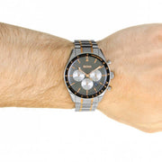 Hugo Boss Trophy Chronograph Grey Dial Two Tone Steel Strap Watch for Men - 1513634