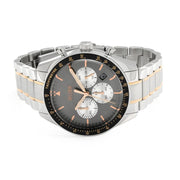 Hugo Boss Trophy Chronograph Grey Dial Two Tone Steel Strap Watch for Men - 1513634