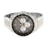 Hugo Boss Trophy Chronograph Grey Dial Two Tone Steel Strap Watch for Men - 1513634