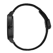 Hugo Boss Oxygen Black Dial Black Mesh Bracelet Watch for Men - 1513636
