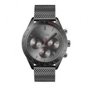 Hugo Boss Talent Chronograph Gunmetal Grey Dial Grey Mesh Bracelet Watch for Men - 1513637