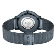 Hugo Boss Infinity Blue Dial Blue Mesh Bracelet Watch for Women - 1502518