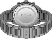 Hugo Boss Distinct Chronograph Grey Dial Grey Steel Strap Watch for Men - 1513858