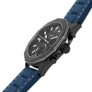 Hugo Boss Energy Chronograph Grey Dial Blue Rubber Strap Watch For Men - 1513972