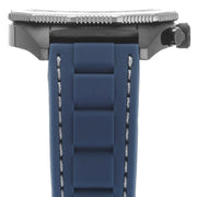 Hugo Boss Energy Chronograph Grey Dial Blue Rubber Strap Watch For Men - 1513972