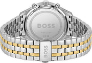 Hugo Boss Associate Chronograph Blue Dial Two Tone Steel Strap Watch for Men - 1513976