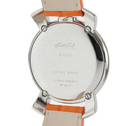 Coach Delancey White Dial Orange Leather Strap Watch for Women - 14502880