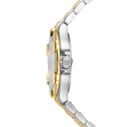 Maurice Lacroix Aikon Diamonds Mother of Pearl Dial Two Tone Steel Strap Watch for Women - A11006-DY503-171-1